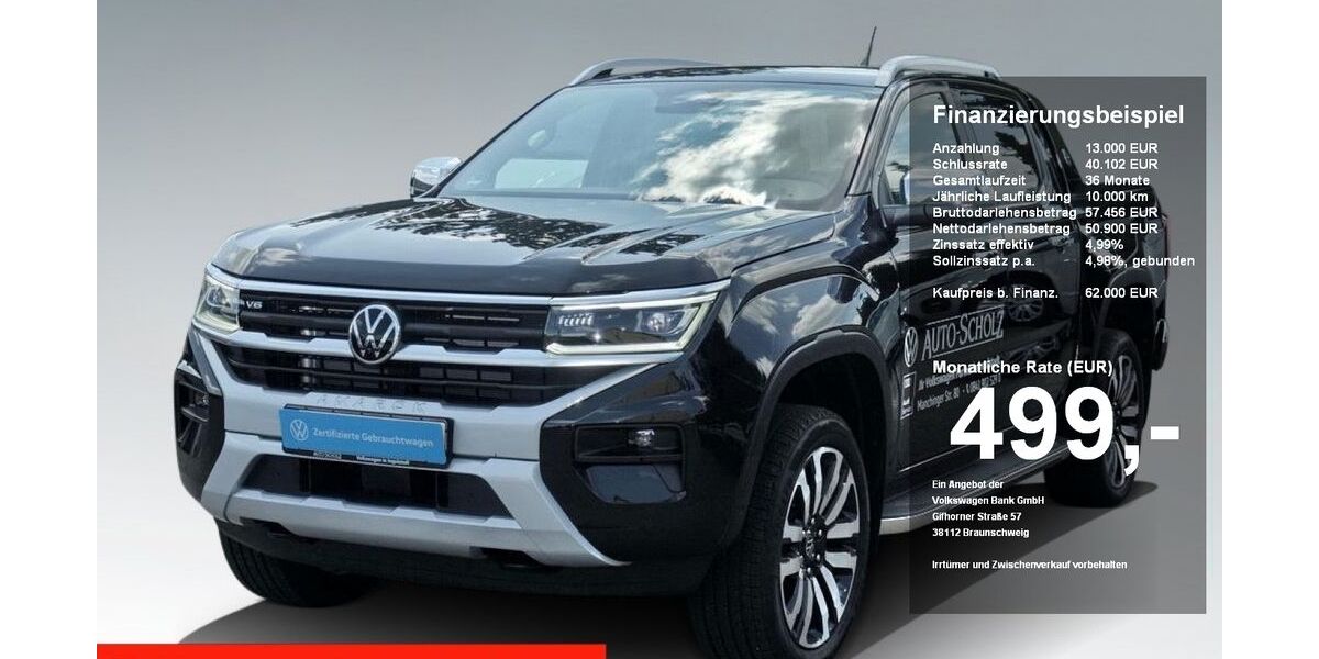 VW Amarok 8.999 km 61.950 &euro; Ingolstadt 85053