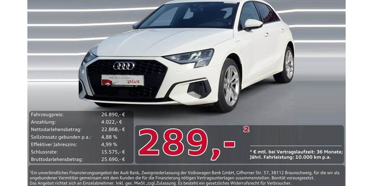 Audi A3 28.709 km 26.890 &euro; Ingolstadt 85057