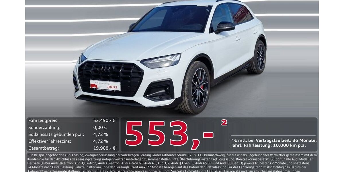 Audi Q5 15.529 km 52.490 &euro; Ingolstadt 85057