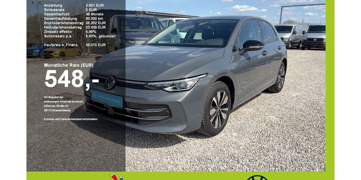 VW Golf 28.300 km 25.620 &euro; Mainburg 84048