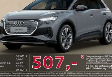 Audi Q4 e-tron 37.153 km 41.390 &euro; Ingolstadt 85057