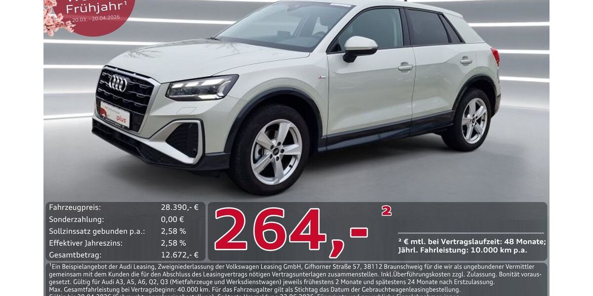 Audi Q2 5.609 km 28.390 &euro; Ingolstadt 85057