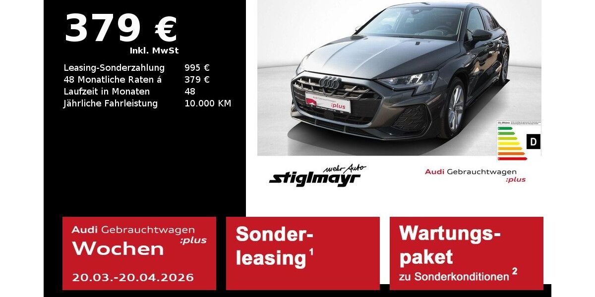 Audi A3 29.666 km 36.730 &euro; Pfaffenhofen 85276
