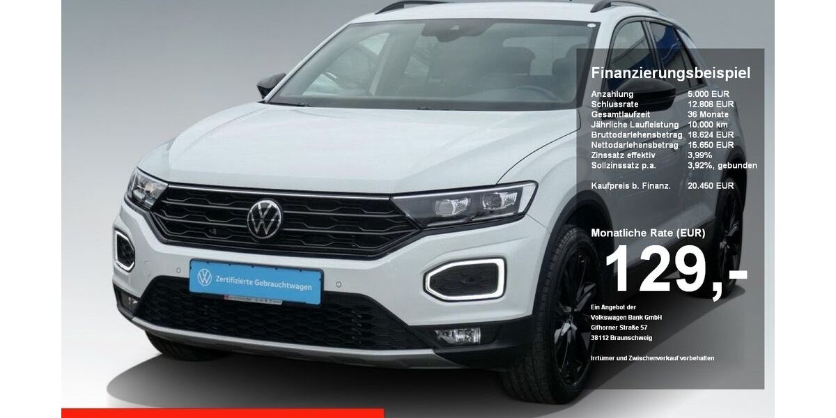 VW T-Roc 51.540 km 20.250 &euro; Ingolstadt 85053