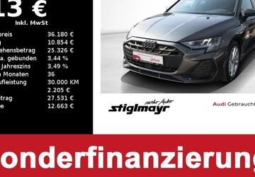 Audi A3 29.666 km 36.180 &euro; Pfaffenhofen 85276