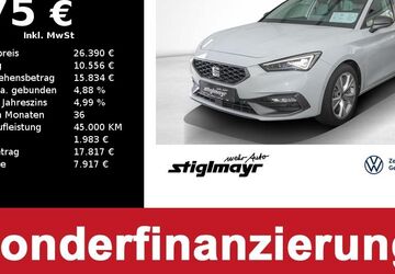 Seat Leon 24.284 km 25.970 &euro; Schrobenhausen 86529