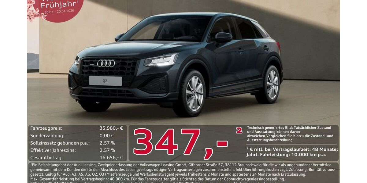 Audi Q2 27.687 km 35.980 &euro; Ingolstadt 85057