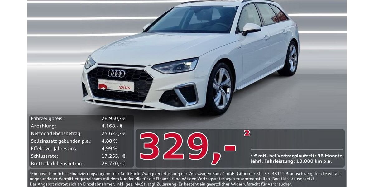 Audi A4 33.614 km 28.950 &euro; Ingolstadt 85057