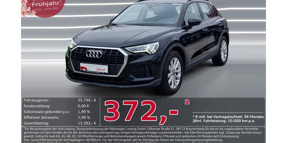 Audi Q3 38.014 km 35.790 &euro; Ingolstadt 85057