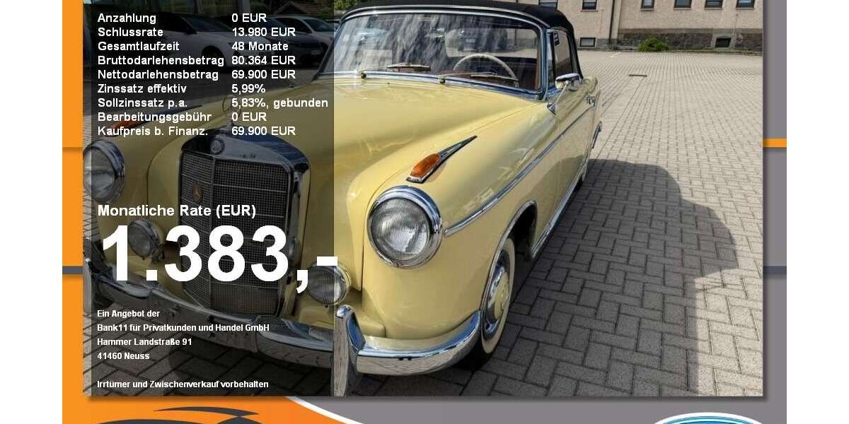 Mercedes-Benz 220 52.700 km 69.900 &euro; Neustadt a. d. Donau 93333