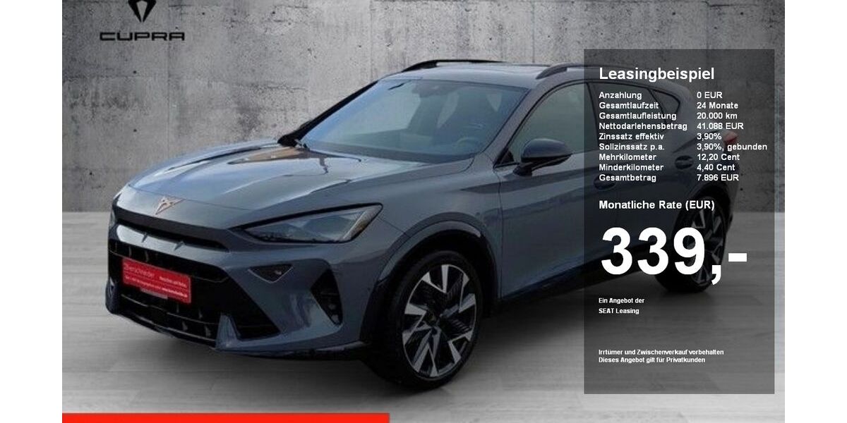 Cupra Formentor 12.048 km 43.450 &euro; Riedenburg 93339