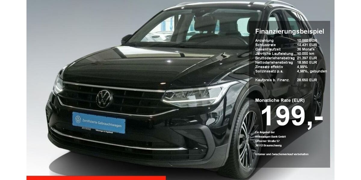 VW Tiguan 25.190 km 28.600 &euro; Ingolstadt 85053