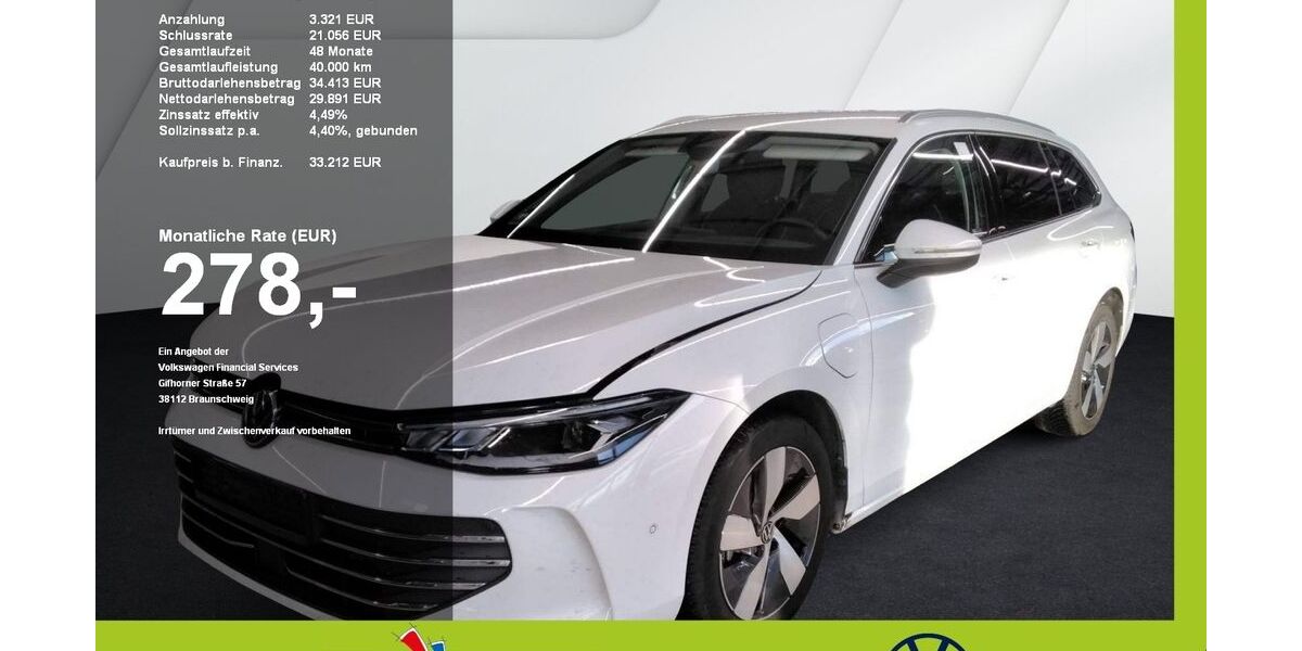 VW Passat 22.000 km 33.212 &euro; Mainburg 84048