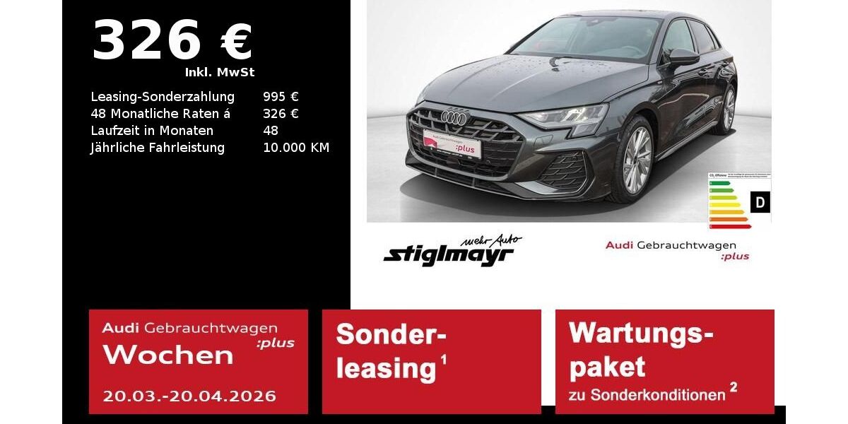 Audi A3 26.625 km 33.310 &euro; Pfaffenhofen 85276