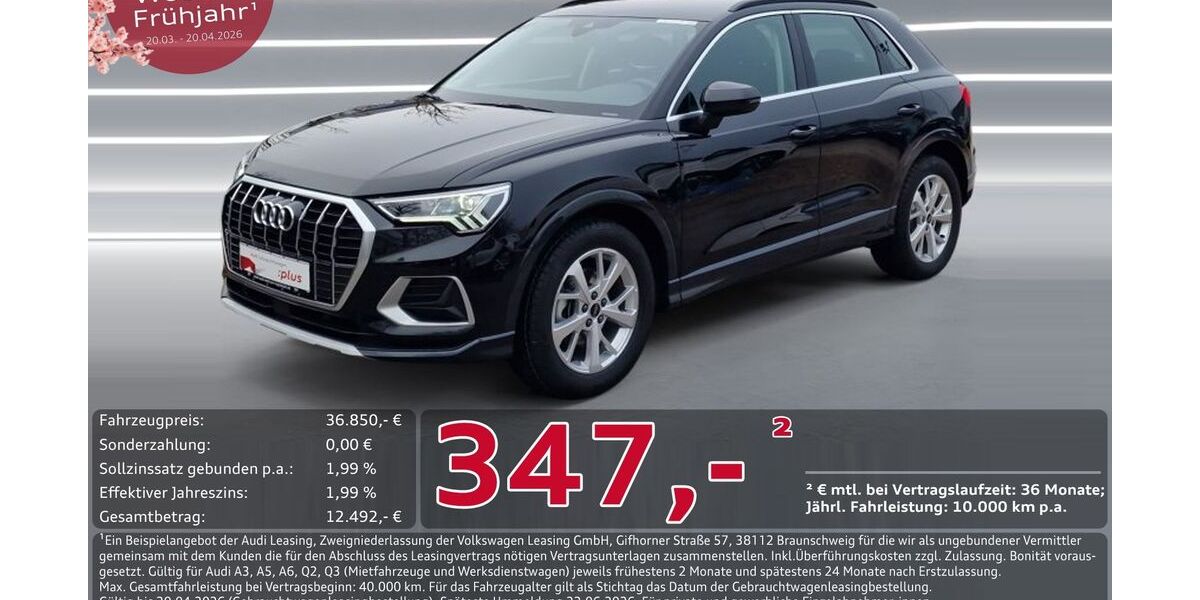 Audi Q3 6.922 km 36.850 &euro; Ingolstadt 85057