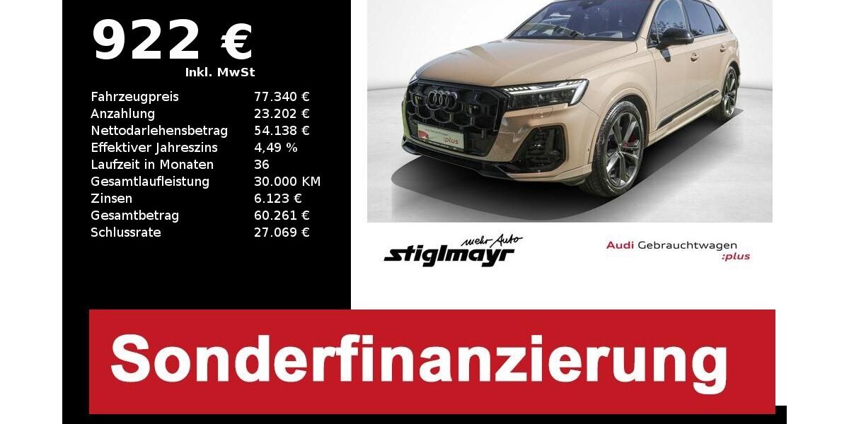Audi Q7 16.200 km 76.840 &euro; Pfaffenhofen 85276