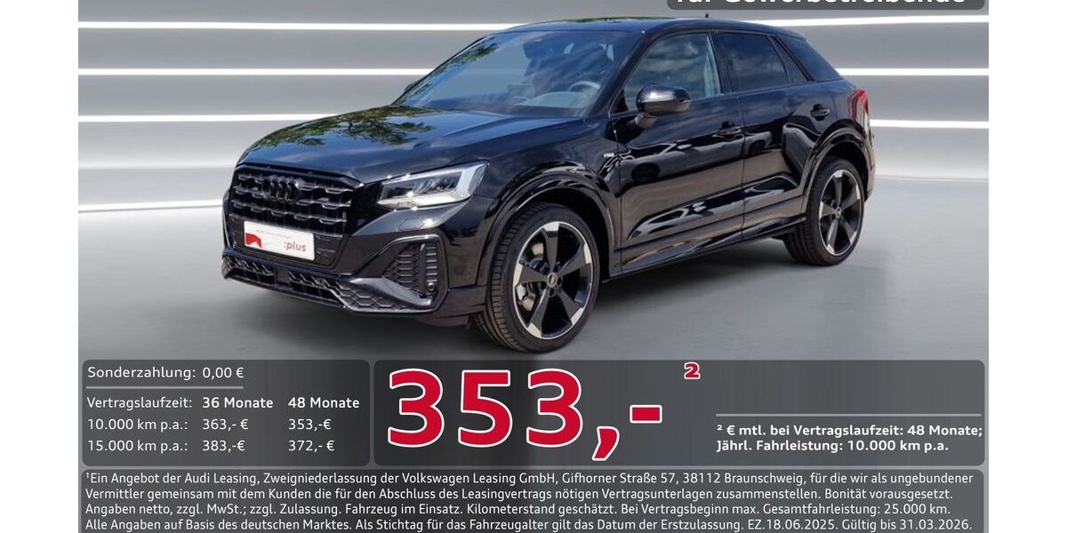 Audi Q2 11.000 km 36.450 &euro; Ingolstadt 85057