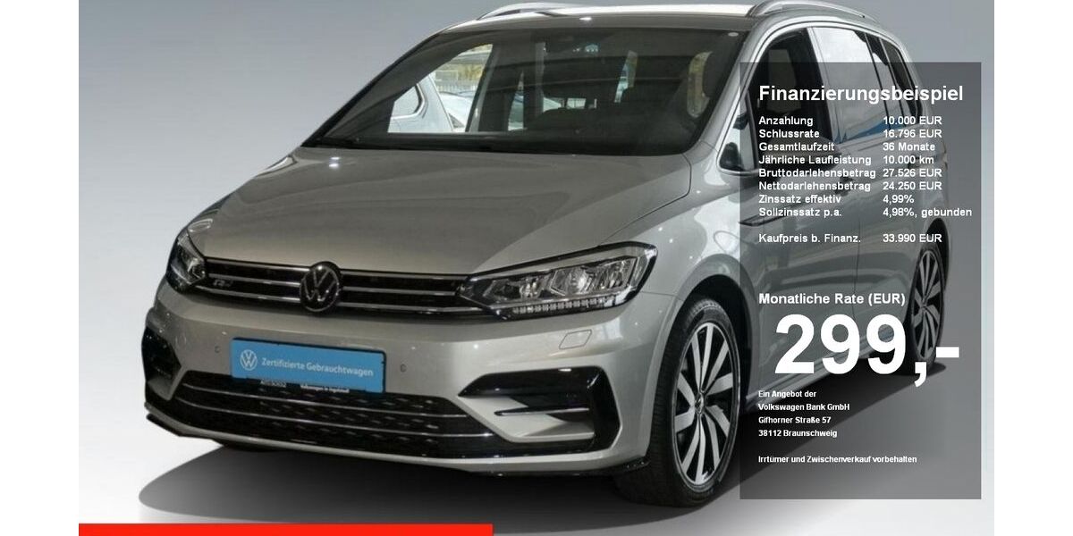 VW Touran 25.100 km 33.950 &euro; Ingolstadt 85053