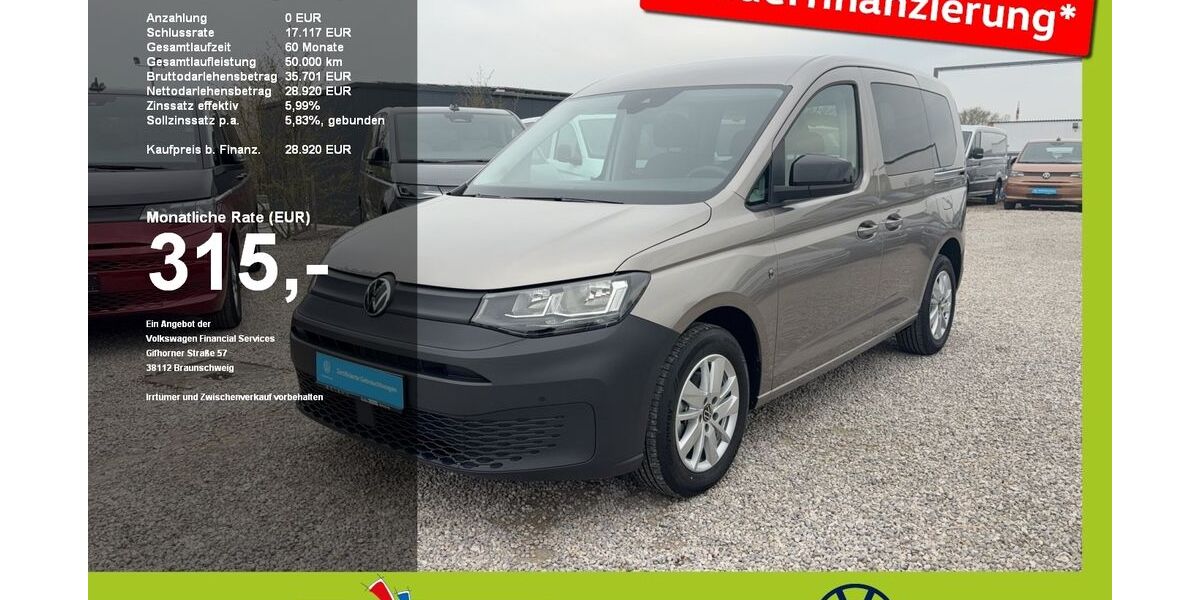 VW Caddy 4.906 km 27.230 &euro; Mainburg 84048