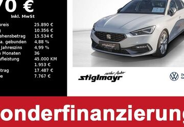 Seat Leon 28.645 km 25.890 &euro; Schrobenhausen 86529