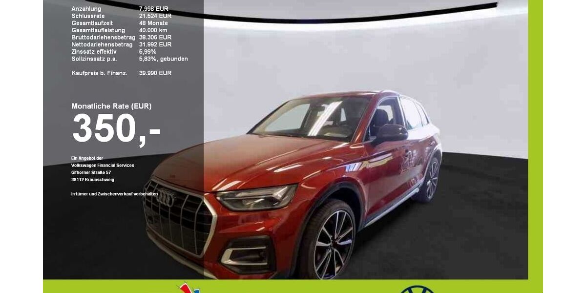 Audi Q5 41.158 km 38.430 &euro; Mainburg 84048