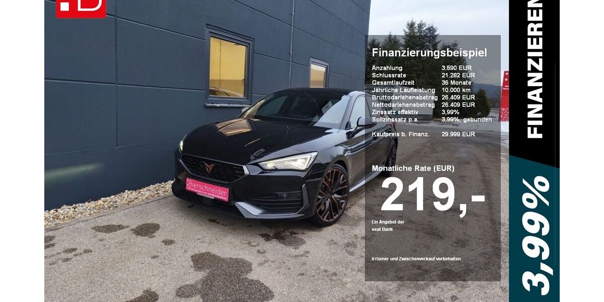 Cupra Leon 31.650 km 29.999 &euro; Riedenburg 93339