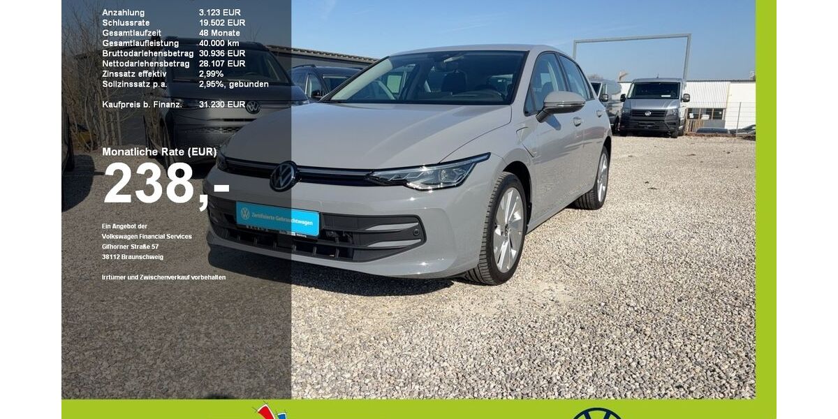 VW Golf 11.771 km 31.220 &euro; Mainburg 84048