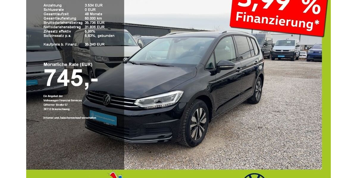VW Touran 2.100 km 34.980 &euro; Mainburg 84048
