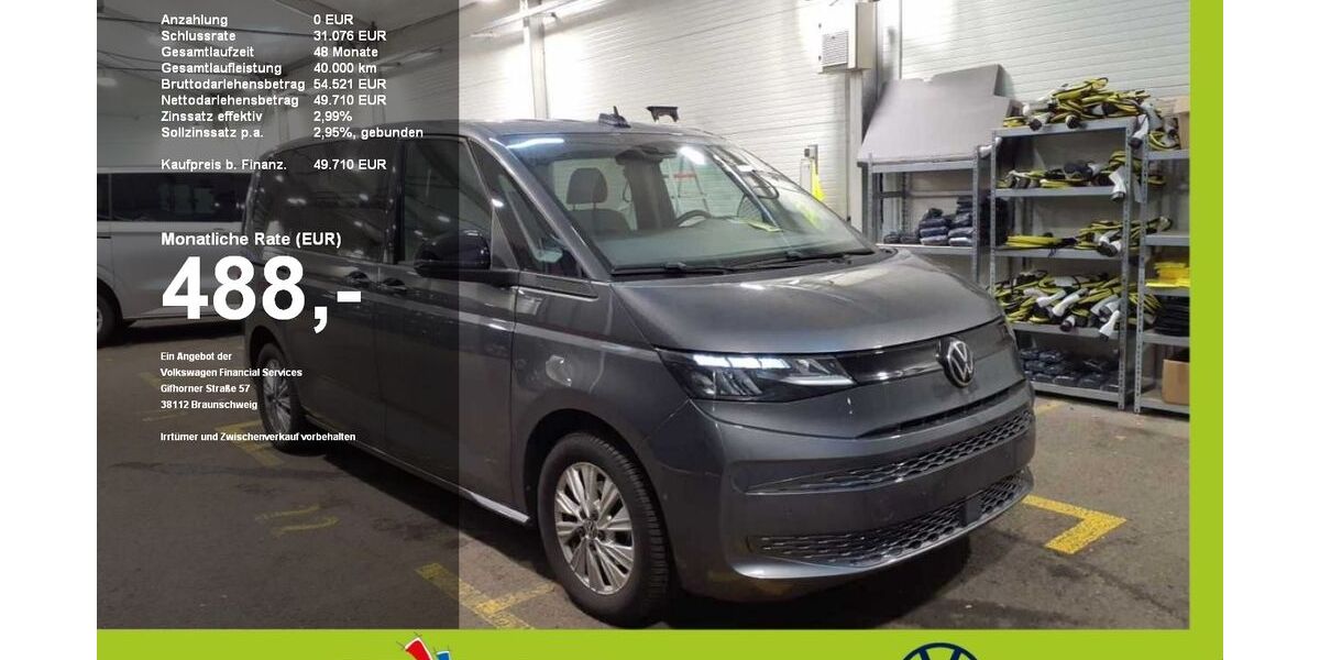 VW T7 Multivan 23.010 km 49.710 &euro; Mainburg 84048