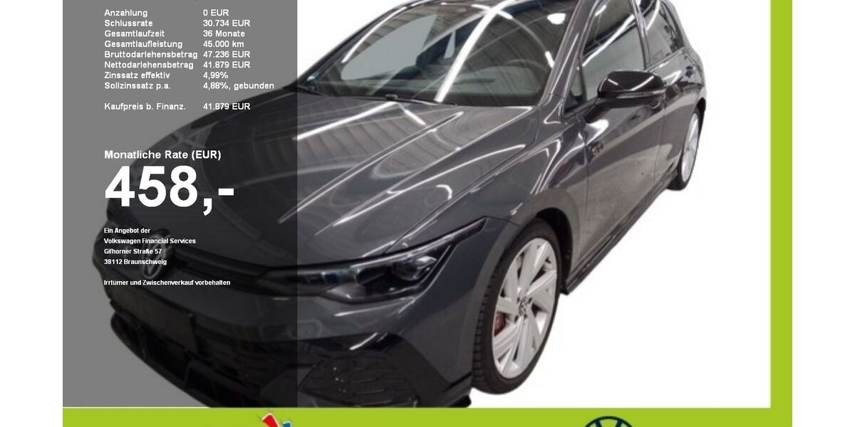 VW Golf 11.651 km 41.330 &euro; Mainburg 84048
