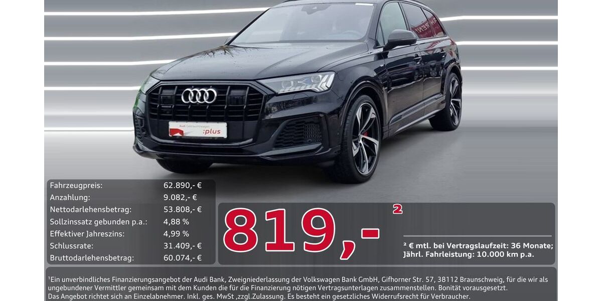 Audi Q7 68.708 km 62.890 &euro; Ingolstadt 85057