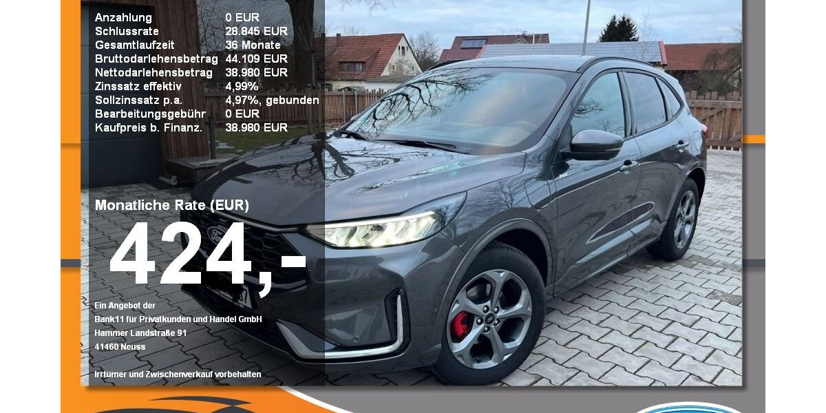Ford Kuga 9.700 km 38.980 &euro; Neustadt / Donau 93333