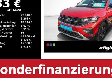 VW T-Cross 1.222 km 23.240 &euro; Schrobenhausen 86529