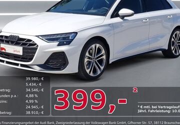 Audi A3 12.400 km 39.980 &euro; Ingolstadt 85057