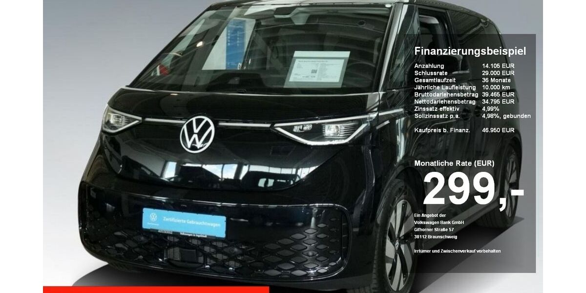 VW ID. Buzz 13.699 km 46.750 &euro; Ingolstadt 85053
