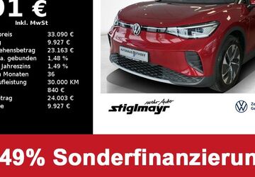 VW ID.4 4.300 km 33.090 &euro; Pfaffenhofen/Ilm 85276
