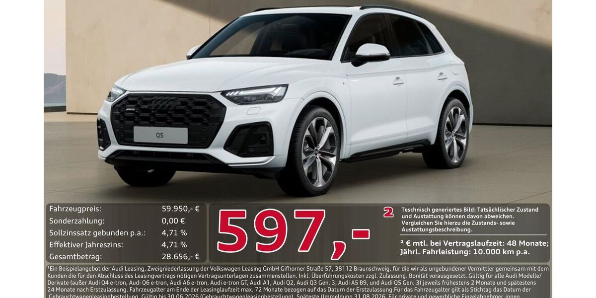 Audi Q5 12.151 km 59.950 &euro; Ingolstadt 85057