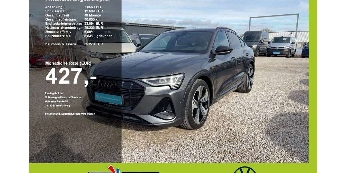 Audi e-tron 52.948 km 35.279 &euro; Mainburg 84048