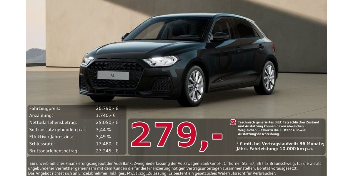 Audi A1 8.747 km 26.790 &euro; Ingolstadt 85057