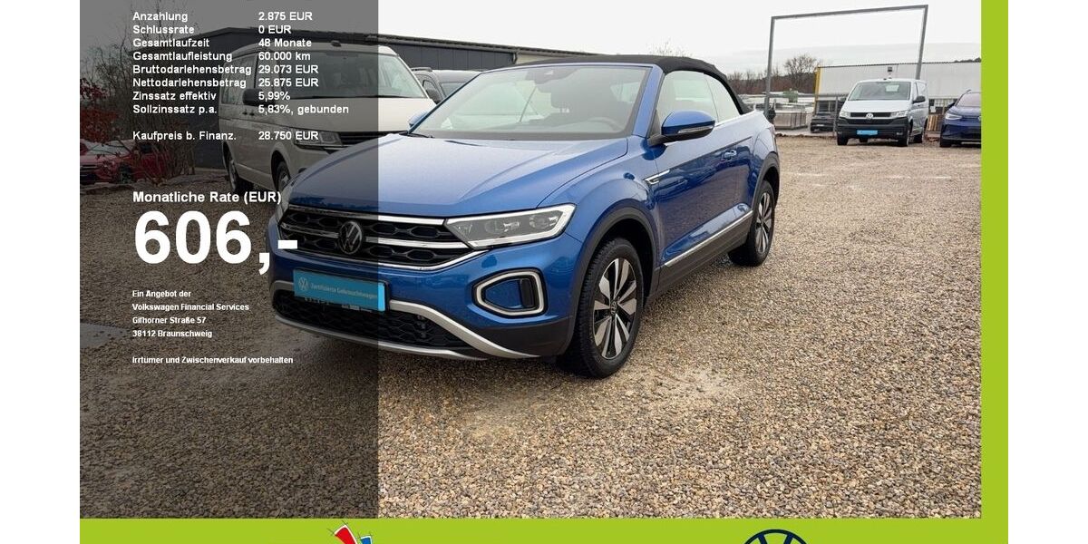 VW T-Roc 7.010 km 28.750 &euro; Mainburg 84048