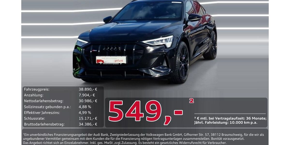 Audi e-tron 55.203 km 38.890 &euro; Ingolstadt 85057