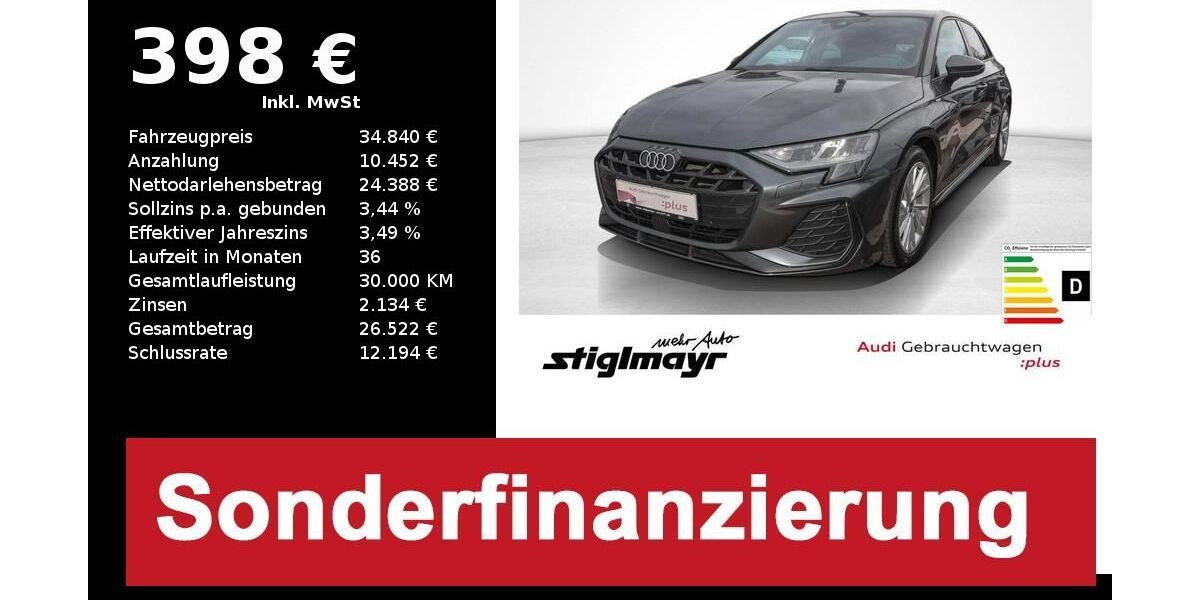 Audi A3 28.952 km 34.840 &euro; Pfaffenhofen 85276