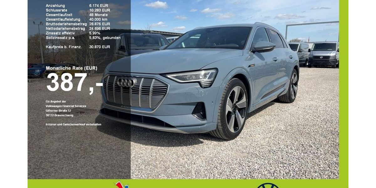 Audi e-tron 84.183 km 30.860 &euro; Mainburg 84048