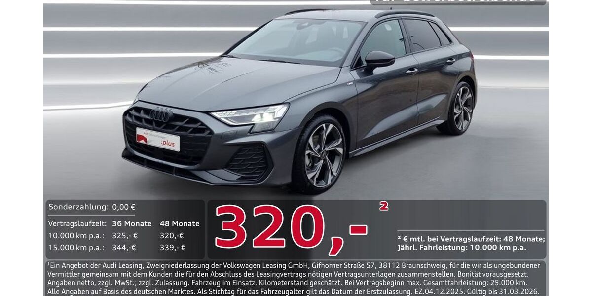 Audi A3 3.500 km 34.950 &euro; Ingolstadt 85057