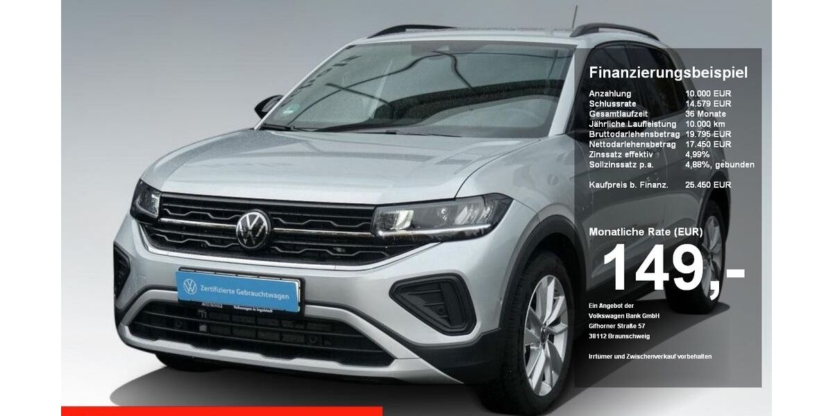 VW T-Cross 5.000 km 25.400 &euro; Ingolstadt 85053