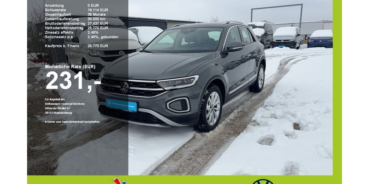 VW T-Roc 7.907 km 24.260 &euro; Mainburg 84048