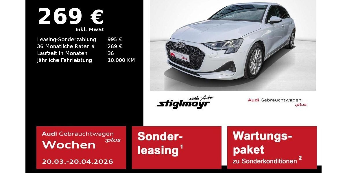 Audi A3 26.960 km 29.047 &euro; Pfaffenhofen 85276