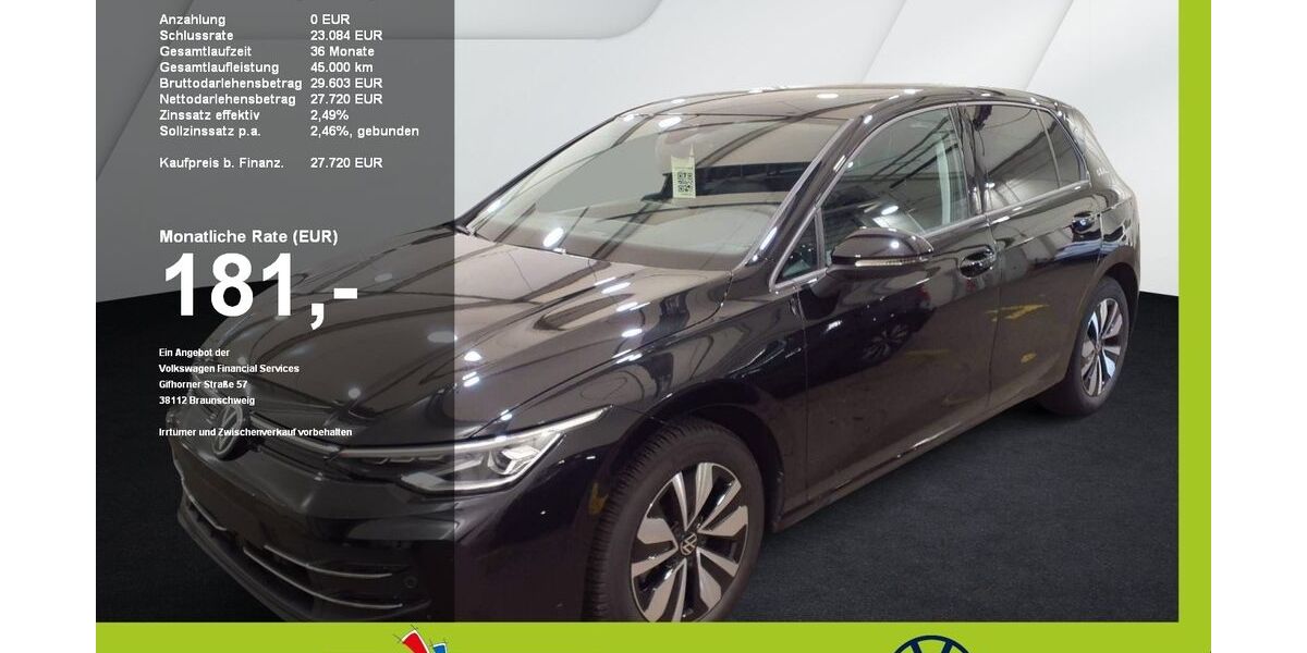 VW Golf 6.560 km 27.180 &euro; Mainburg 84048