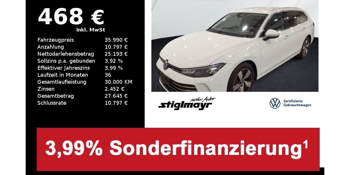 VW Passat Variant 22.200 km 34.120 &euro; Pfaffenhofen/Ilm 85276