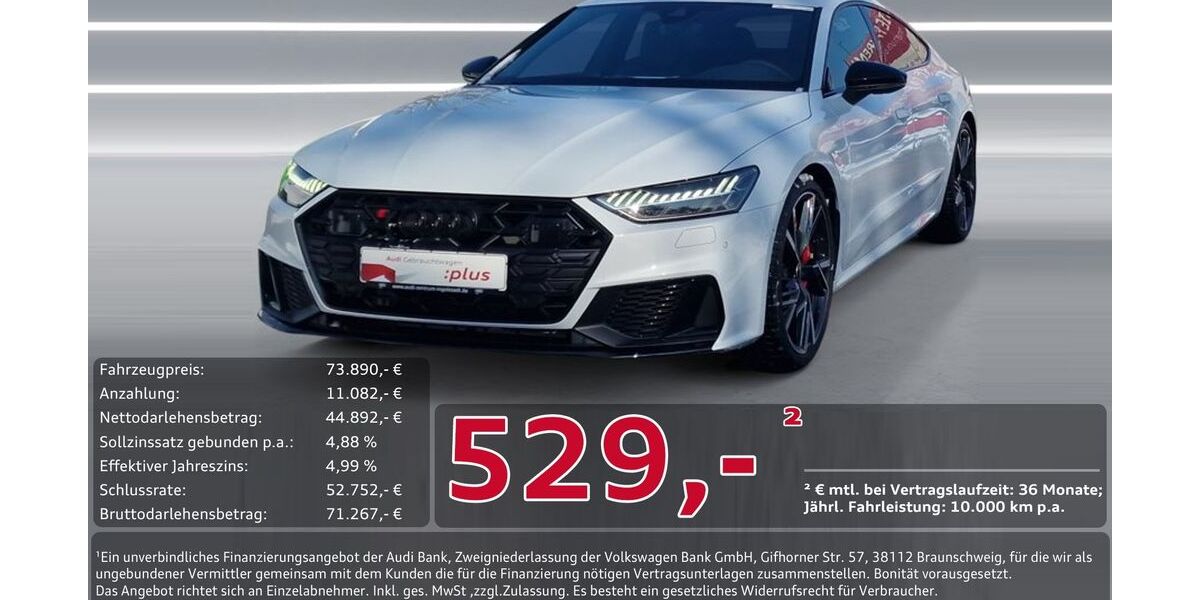 Audi S7 14.402 km 73.890 &euro; Ingolstadt 85057